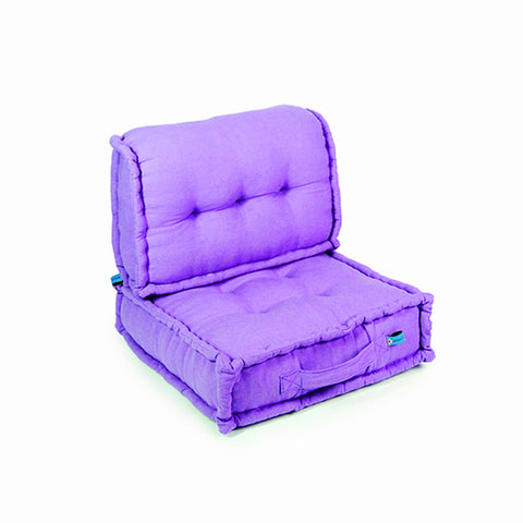 Pouf (Seat & back) Purple