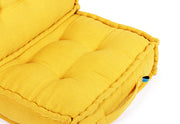 Pouf (Seat & back) Yellow