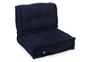 Pouf (Seat & back) Navy Blue